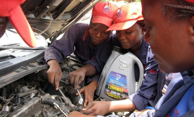 Students in theory class