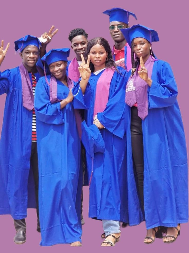 Students holding certificates